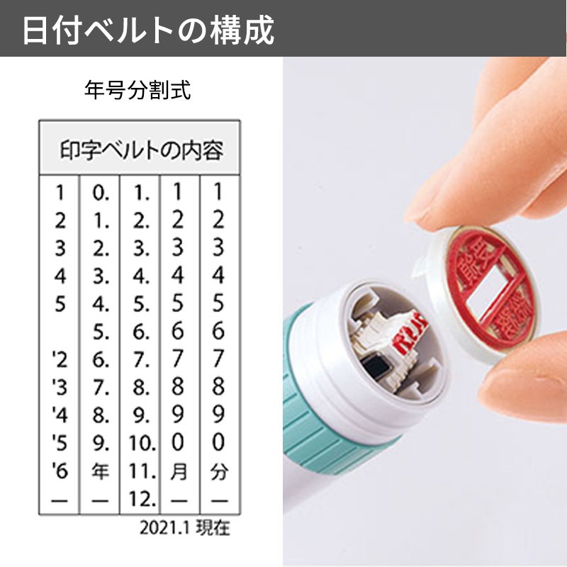 シャチハタ データーネーム 18号 スタンド式(Aタイプ)