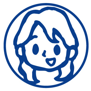 シャチハタ かわいいネーム9 女性08 （イラストのみ）