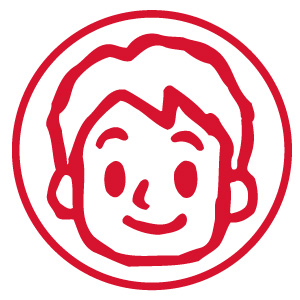 シャチハタ かわいいネーム9 男性01 （イラストのみ）