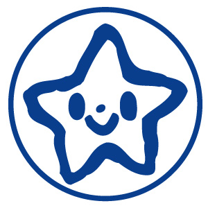 シャチハタ かわいいネーム9 スター （イラストのみ）