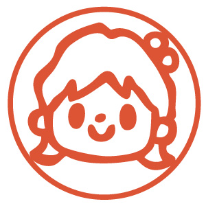 シャチハタ かわいいネーム9 女の子04 （イラストのみ）