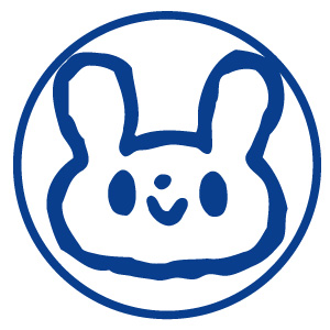 シャチハタ かわいいネーム9 うさぎ （イラストのみ）