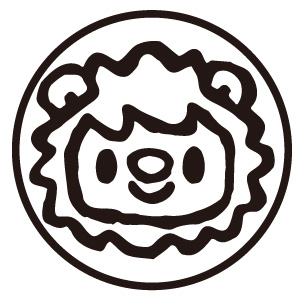 シャチハタ かわいいネーム9 らいおん （イラストのみ）