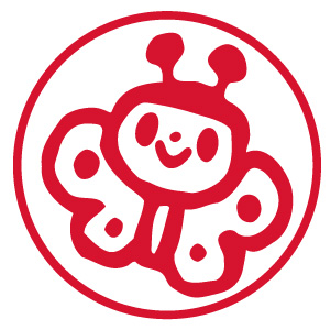 シャチハタ かわいいネーム9 ちょうちょ （イラストのみ）