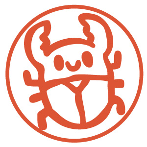 シャチハタ かわいいネーム9 くわがた （イラストのみ）