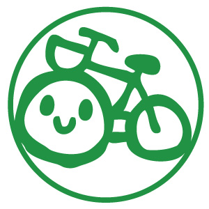 シャチハタ かわいいネーム9 自転車 （イラストのみ）