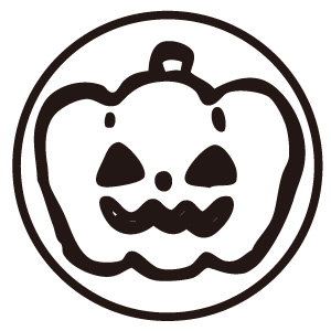シャチハタ かわいいネーム9 ハロウィン （イラストのみ）